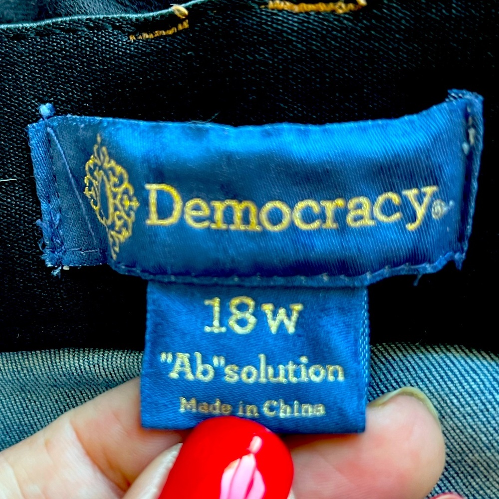 Democracy “ab”solution jeans